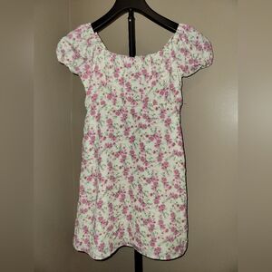 RSQ Pink Floral Girl's Casual Dress